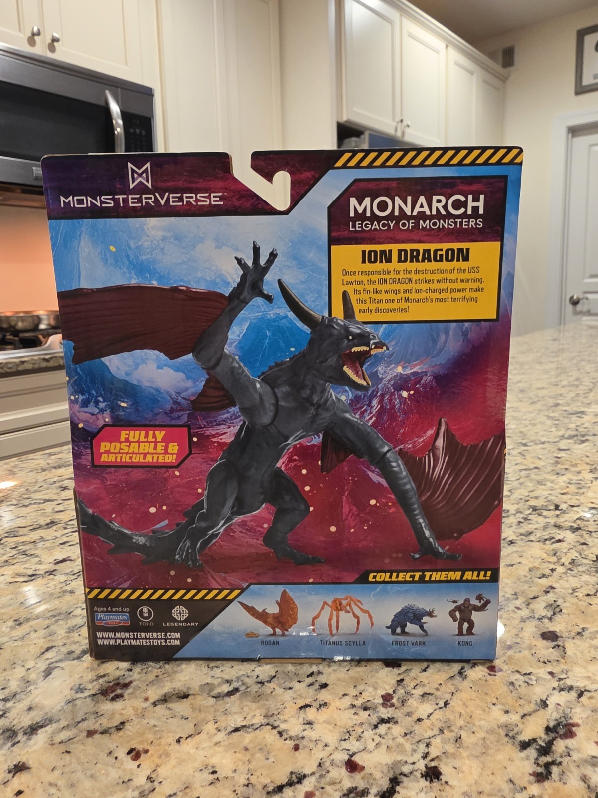 PLAYMATES 2026 MONSTERVERSE ION DRAGON FROM MONARCH LEGACY OF MONSTERS