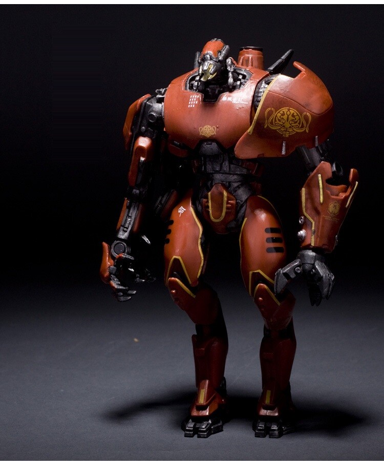 Jaeger Crimson Typhoon 7″ Action Figure Toy Red Robot For Pacific Rim Series 1