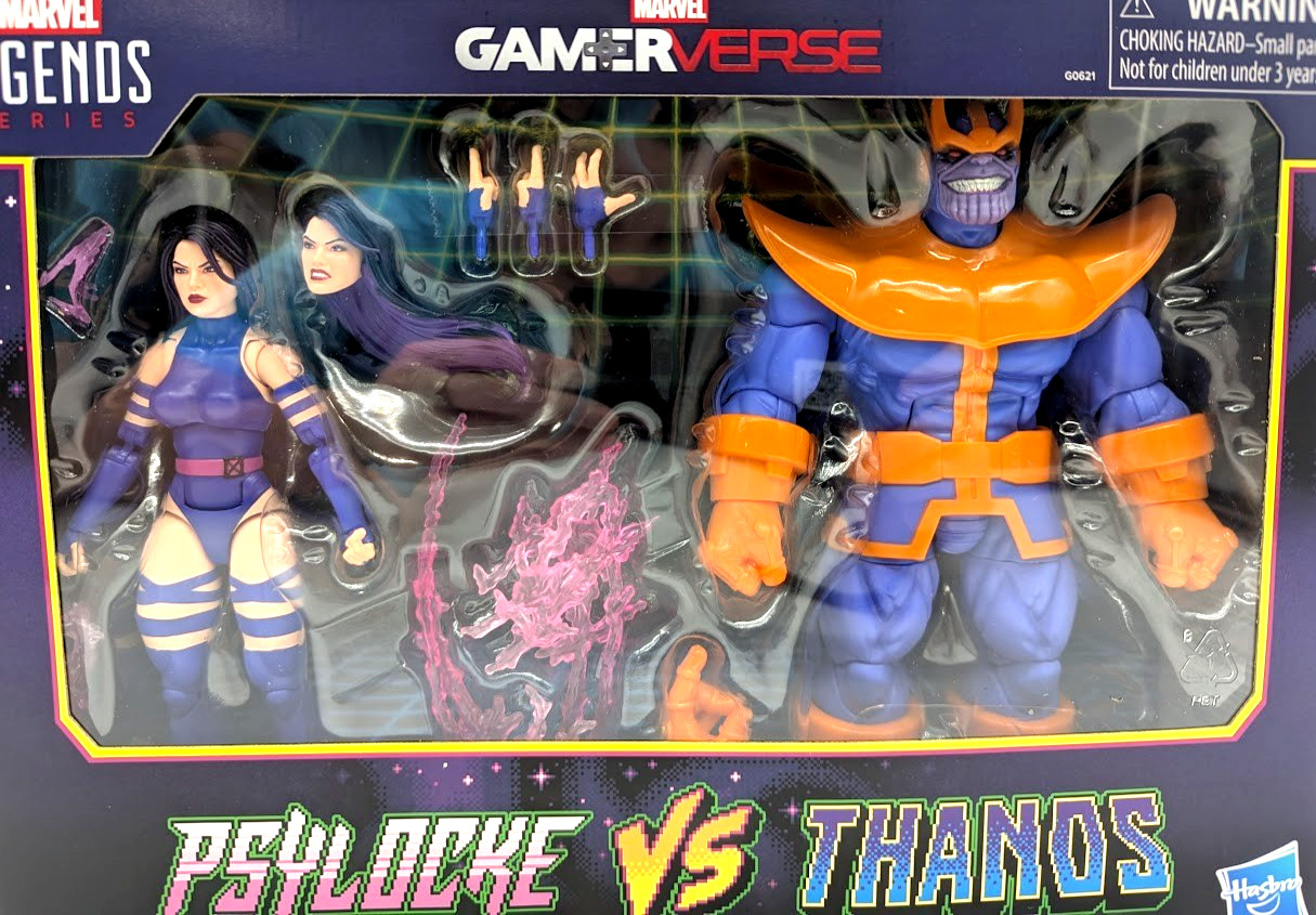*NEW* Marvel Legends Series Gamerverse Psylocke vs. Thanos