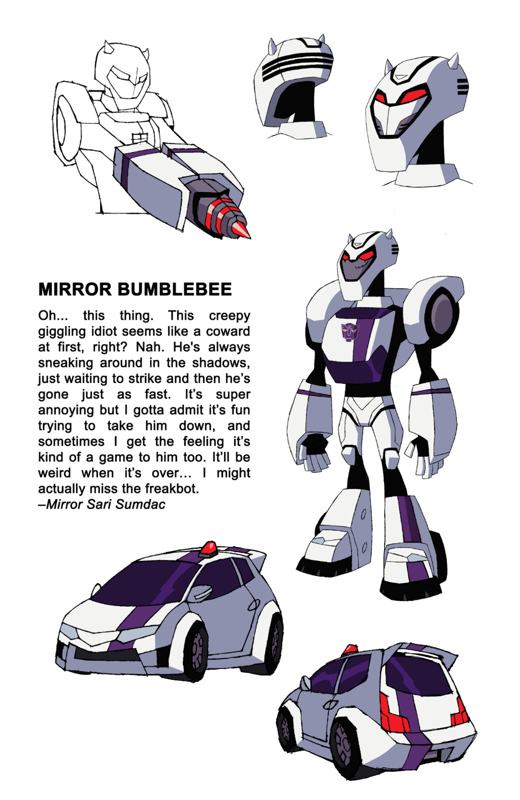 Transformers Animated: Mirror, Mirror #2 – Cover A