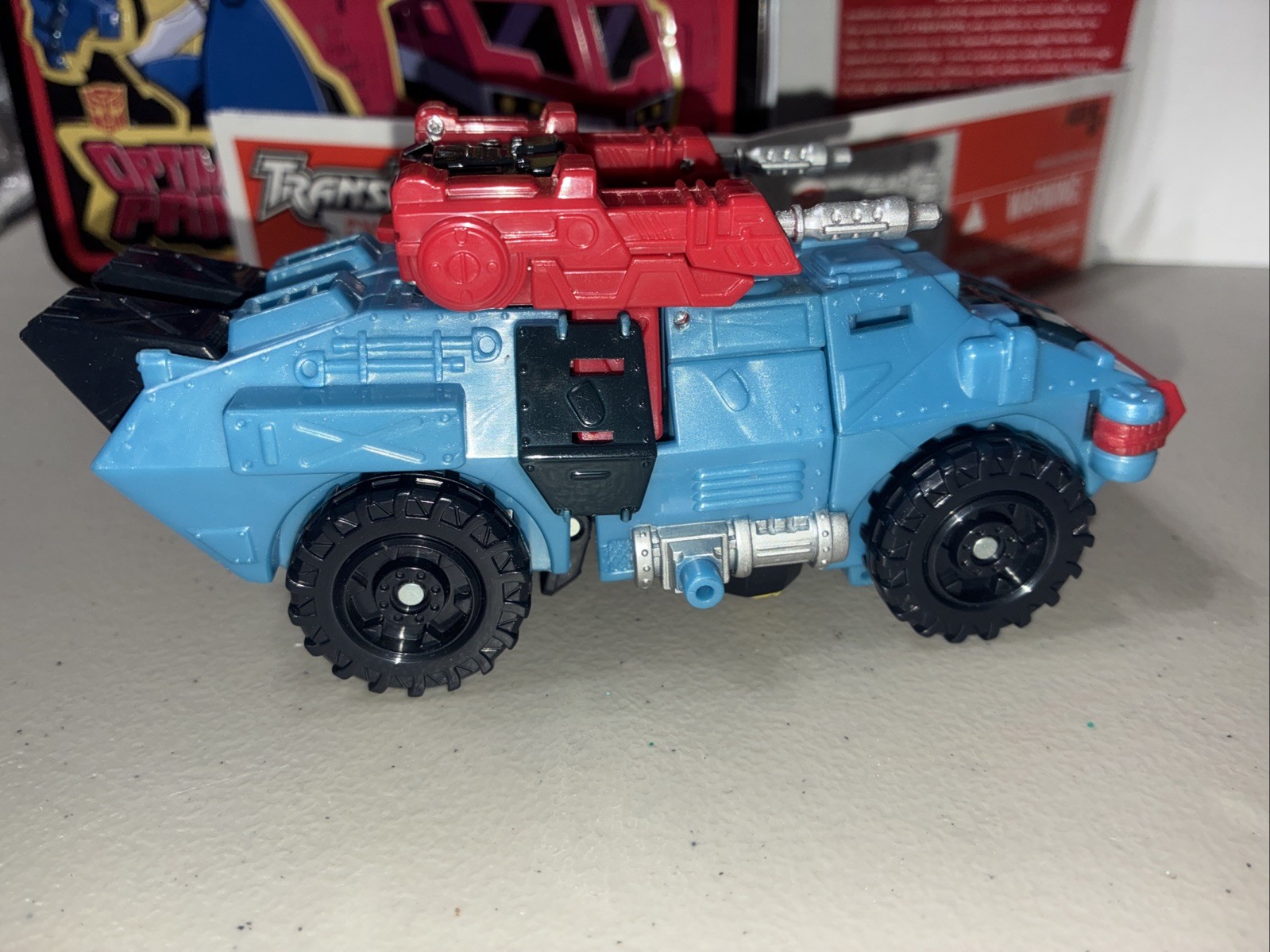 Transformers CYBERTRON DEFENSE HOT SHOT Cybertron RID COMPLETE Adult Owned