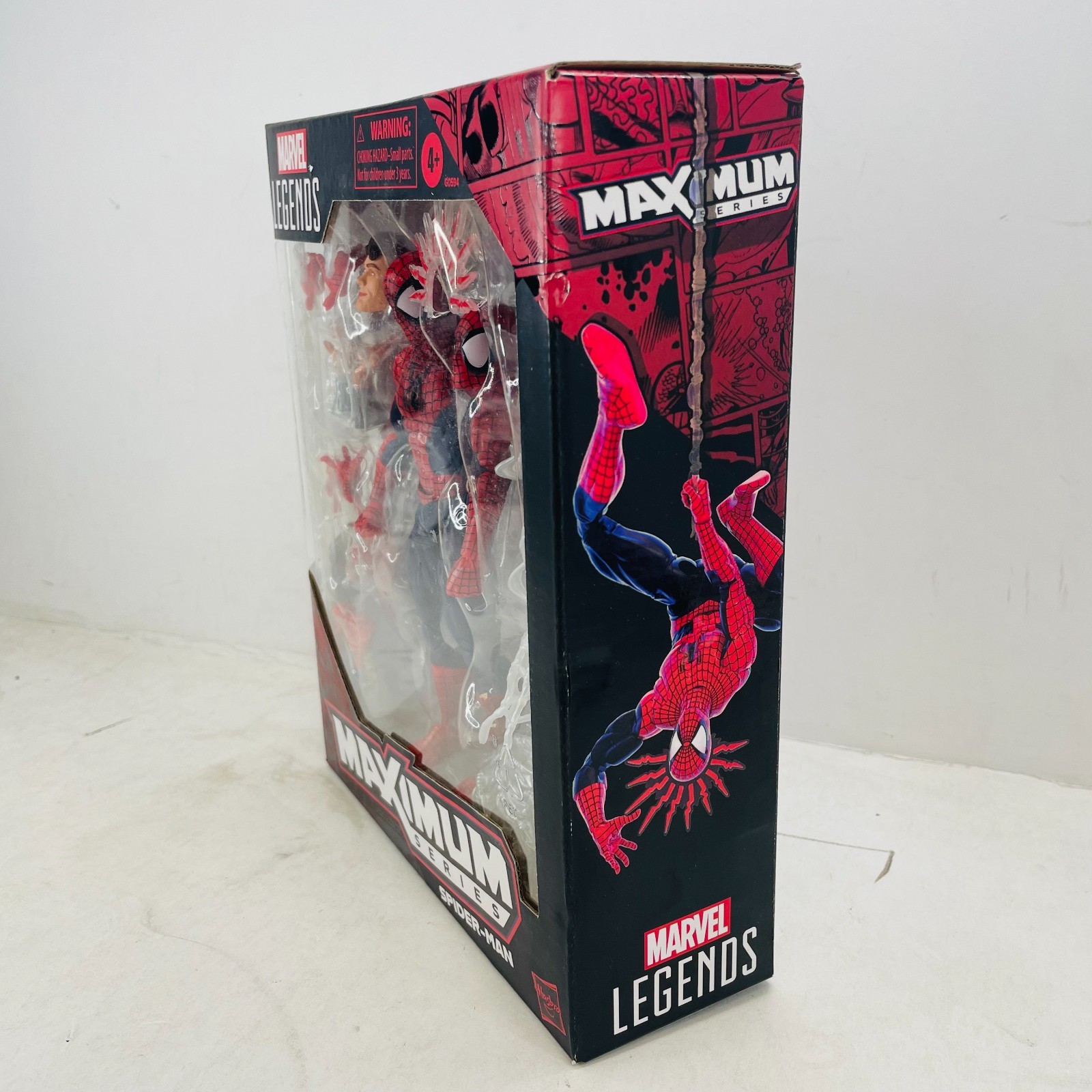 Marvel Legends Spider-Man Maximum Series w/Spider Web 5.5″ Action Figure Toy