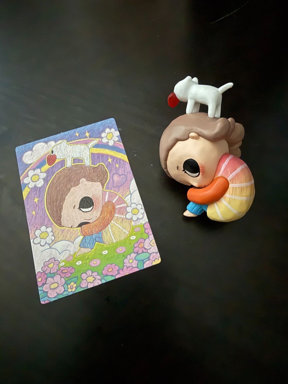 AUTHENTIC Pop Mart figures (Hirono, Skullpanda, Nyota) OUT OF BOX cards included
