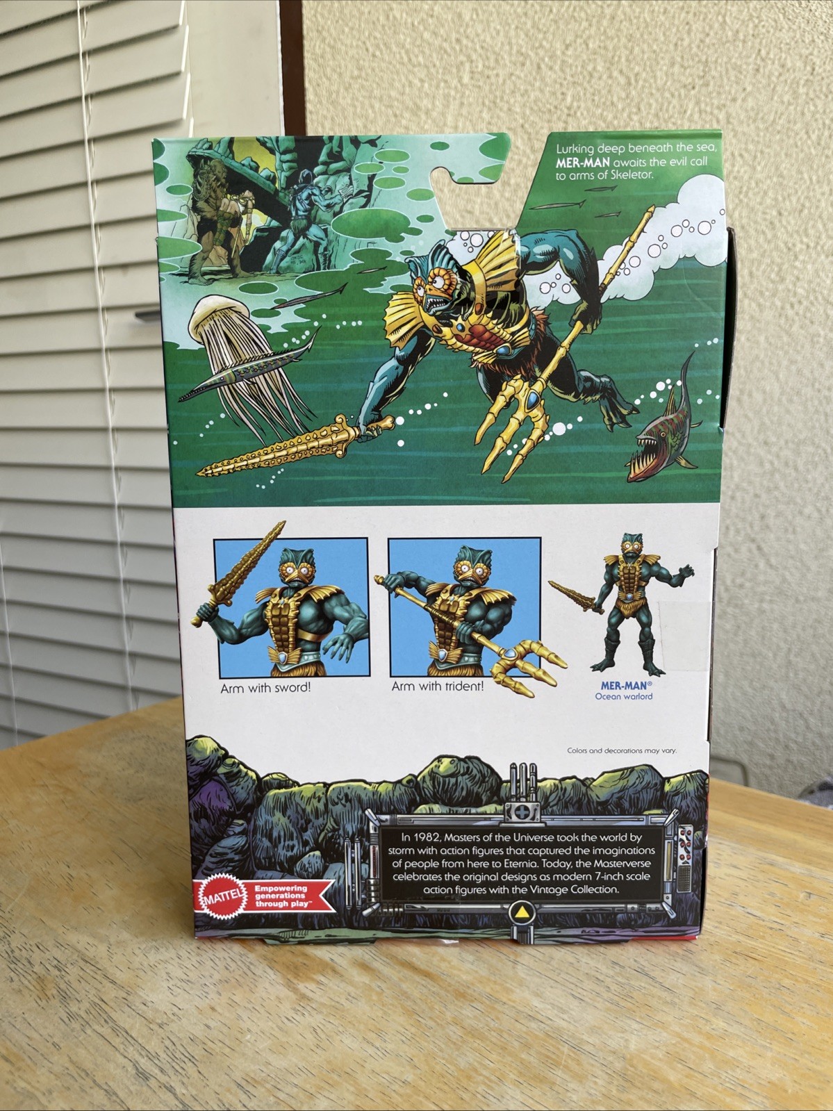 Masters of the Universe Mer-Man Vintage Collection New Sealed
