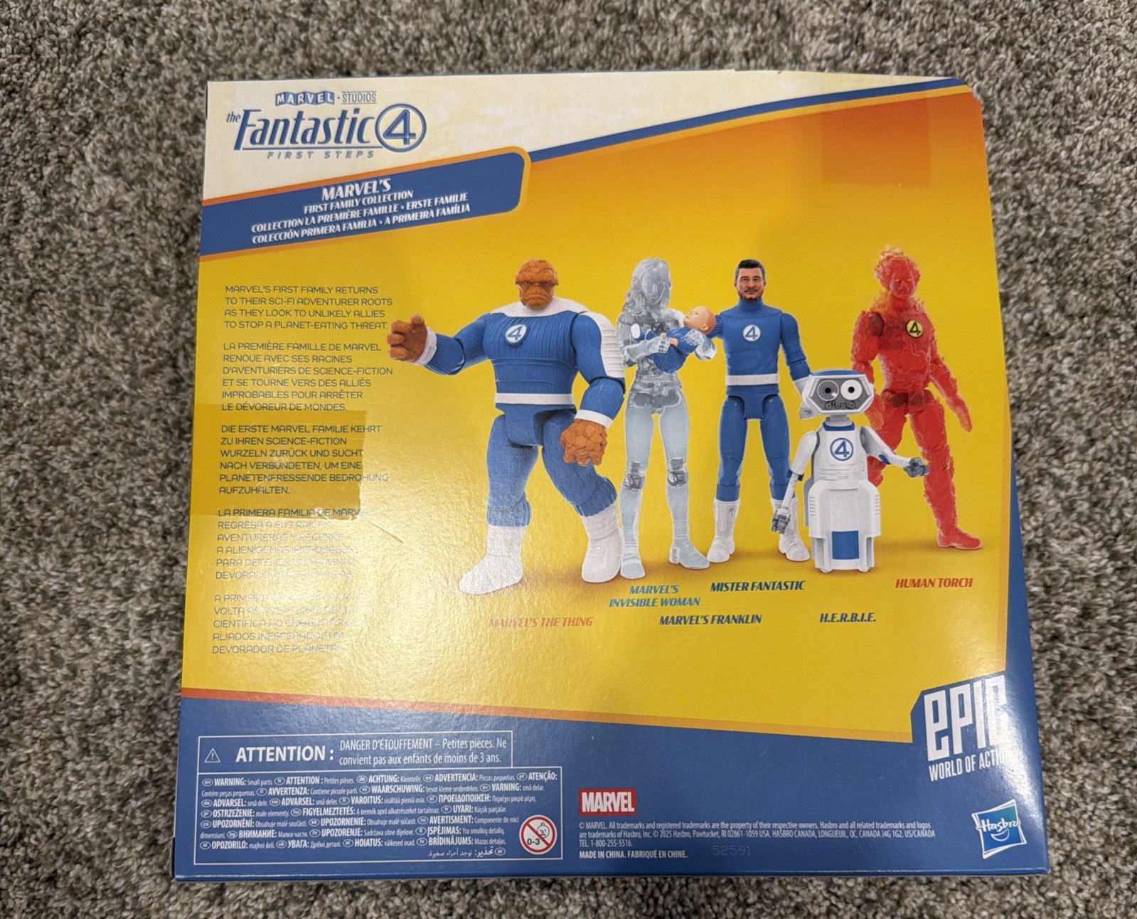 Marvel Studios The Fantastic 4 First Steps First Family Collection NEW
