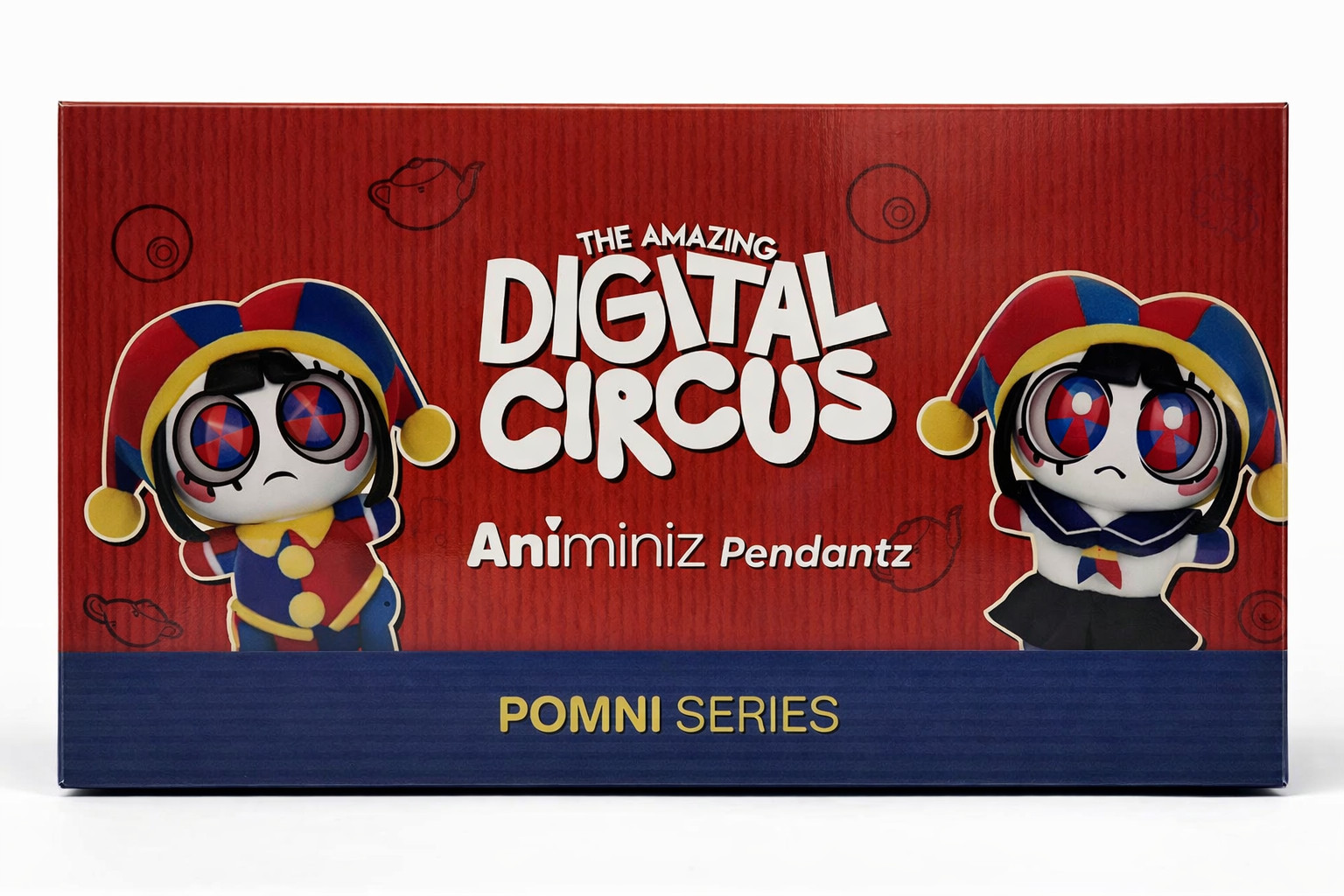 1x Pomni Series The Amazing Digital Circus Animiniz Pendantz Glitch 7″ Blind Box