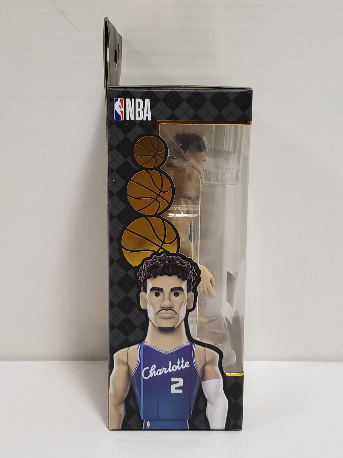 LAMELO BALL – Charlotte Hornets Funko Gold Premium Vinyl NBA 5″ Figure IN STOCK