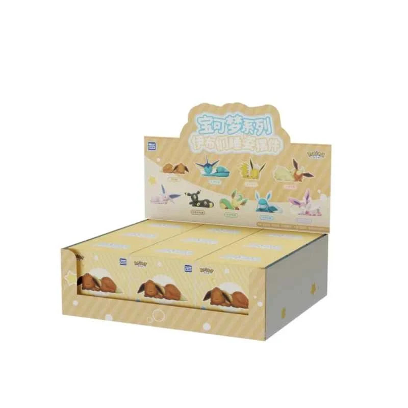 Pokemon Figure – Eevee Sleeping Blind Box Fantasy Cute Anime Collectible Display