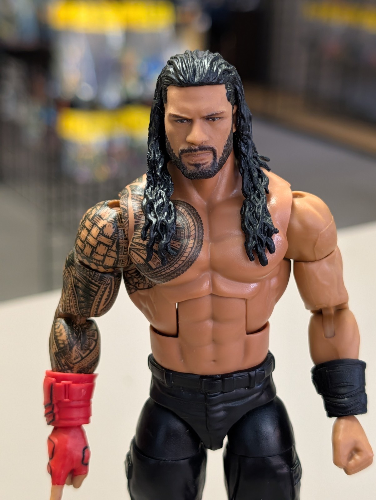 WWE Elite Greatest Hits 5 Roman Reigns Mattel Wrestling Figure Tribal Chief