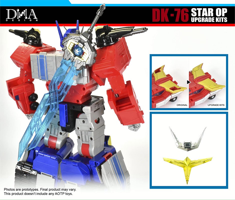 DNA DK-76 Weapon Sword Hands Upgrade Kit For Thirteen Star OP HOT ROD WIRH BONUS