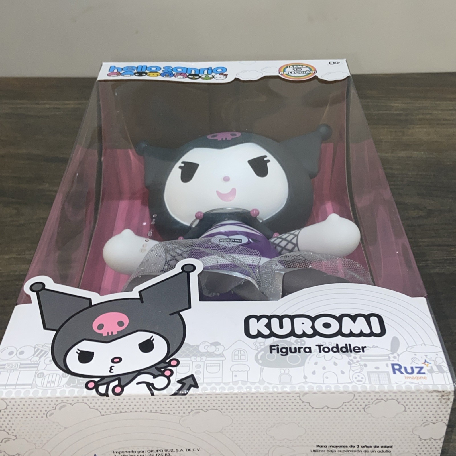 Sanrio Kuromi Figure Doll 13 Inch Rare Authentic 2023 PVC Plastic Articulated