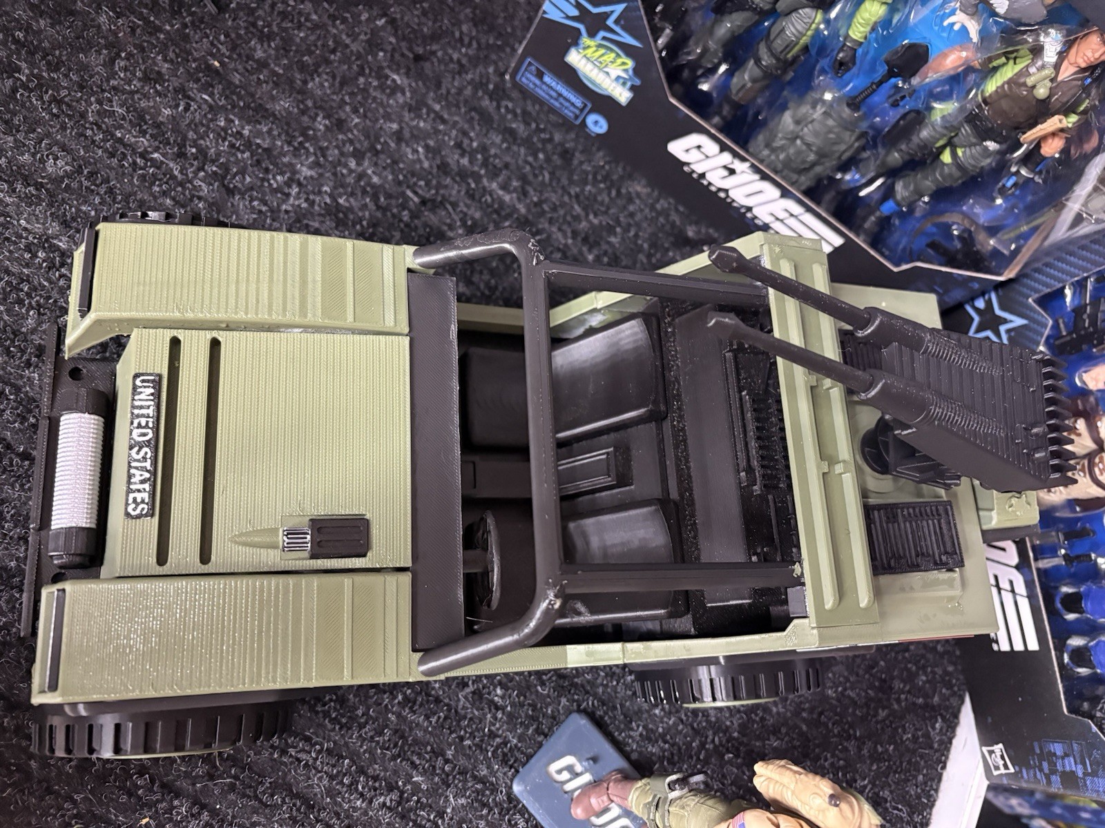 GI JOE VAMP MK-II 1/12 Scale – 3D Printed, Fully Detailed, Made to Order