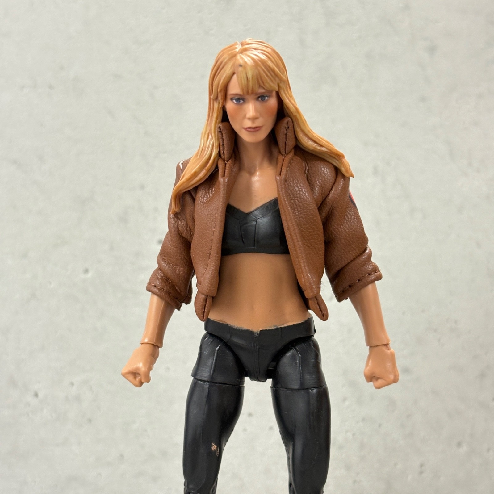 PB-JKT-RO-BRN: 1/12 Brown Short Jacket for 6″ Marvel Legends Rogue Figure