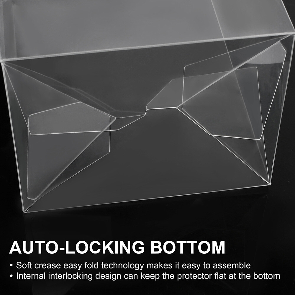 Pop Protector Compatible with 4″ Funko POP! Figures Clear Pop Case Display Box