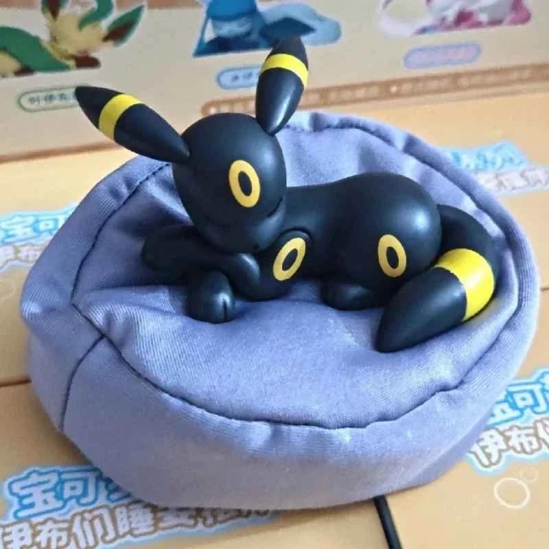 Pokemon Figure – Eevee Sleeping Blind Box Fantasy Cute Anime Collectible Display