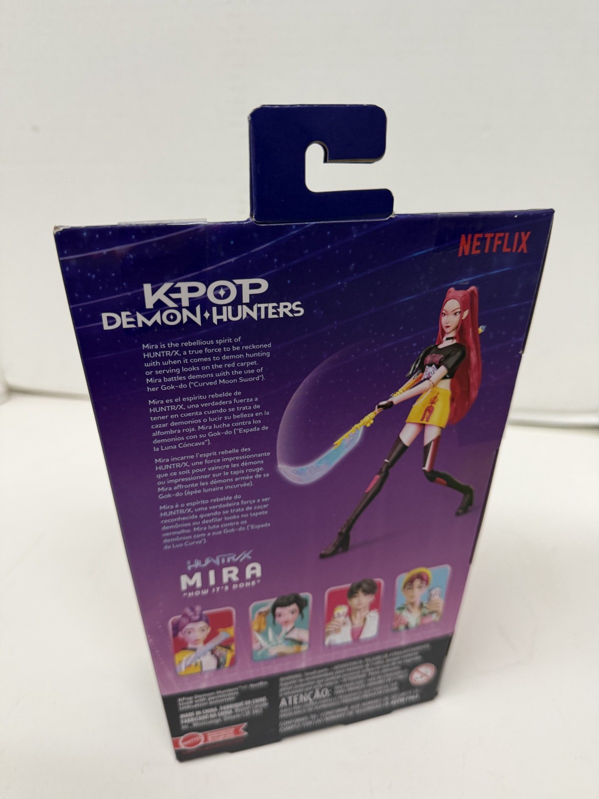 KPop Demon Hunters HUNTR/X Mira «How It’s Done» Action Figure MIB In Hand Mattel