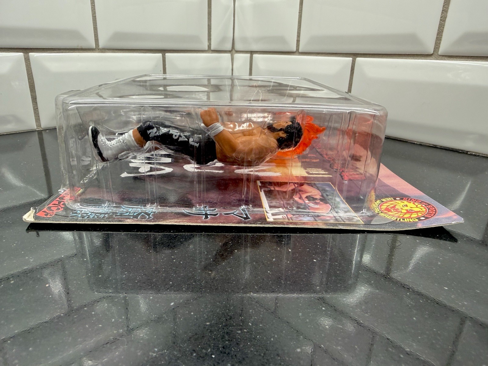 2001 NJPW CharaPro ANTONIO INOKI vs MASA SAITO Figure Set AJPW WWE AEW Mattel