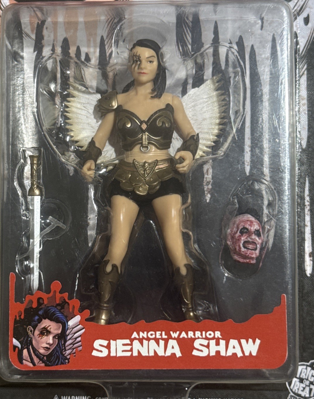 Terrifier 2 Sienna Shaw Angel Warrior 5″ Action Figure