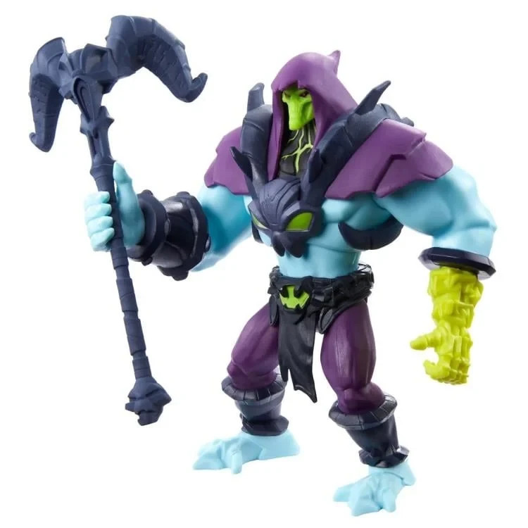 NEW! Mattel MOTU (Netflix) CORE SKELETOR 5.5″ Action Figure w/POWER ATTACK MINT!