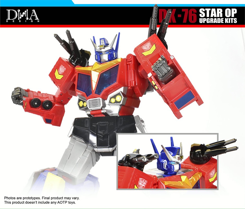 DNA DK-76 Weapon Sword Hands Upgrade Kit For Thirteen Star OP HOT ROD WIRH BONUS