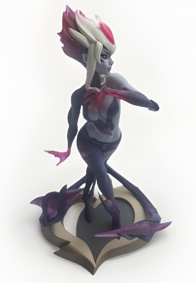 Official League of Legends Evelynn Unlocked Heart Base Statue #12 Riot Games
