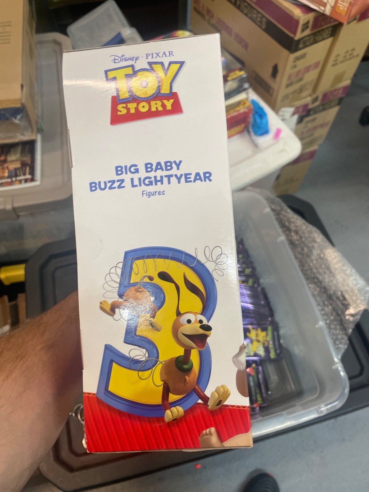 TOY STORY BIG BABY & BUZZ LIGHTYEAR FIGURES TOYS R US EXCLUSIVE NEW SEALED 💥 🆕