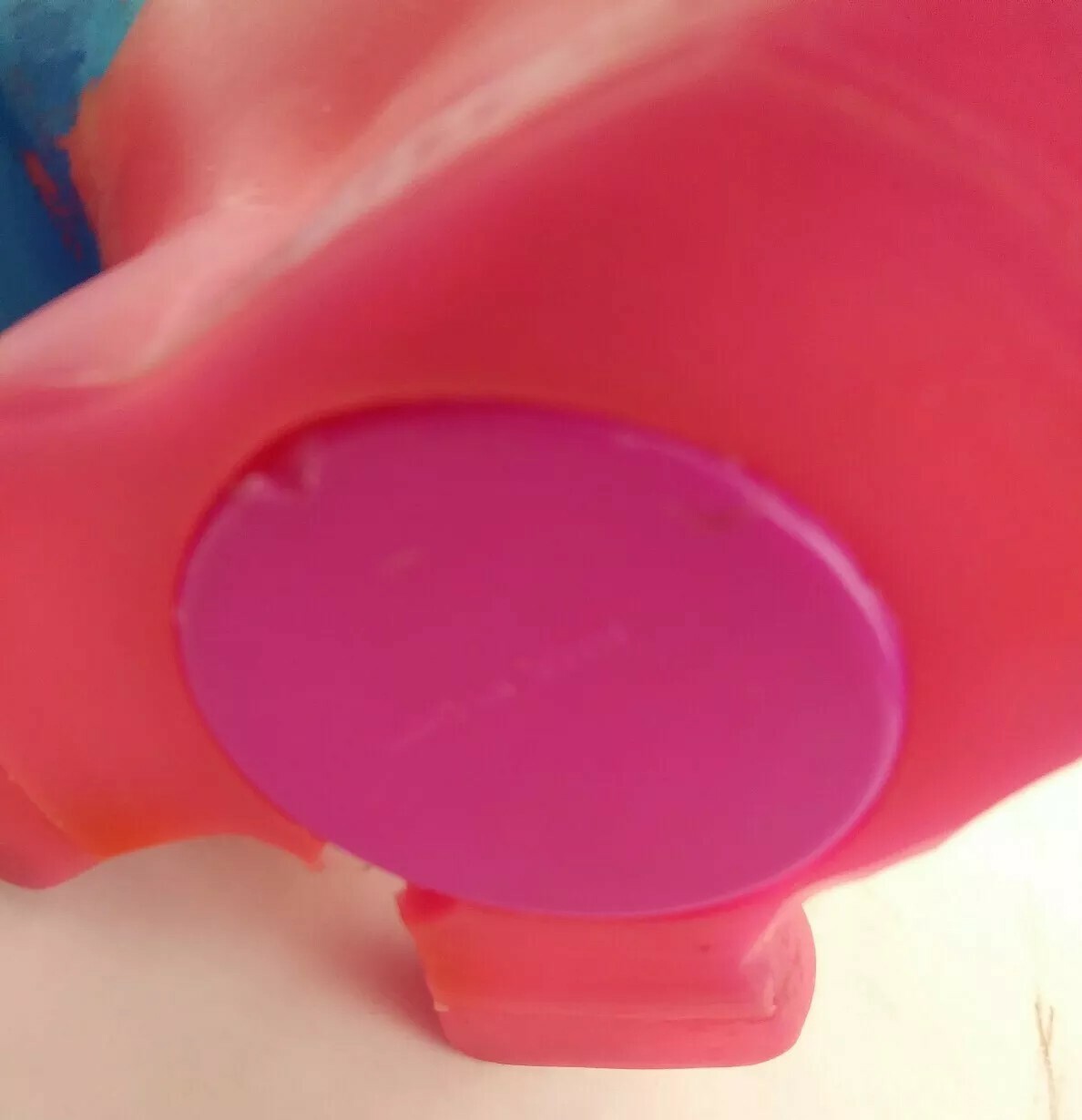 Barney The Purple Dinosaur Coin Piggy Bank Lyons Vinyl Back to School Vtg 1992