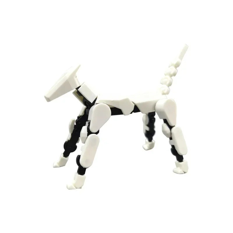 DIY Luminous T13 Robot Movable Joint 3D Printed Action Figure Kids Gift