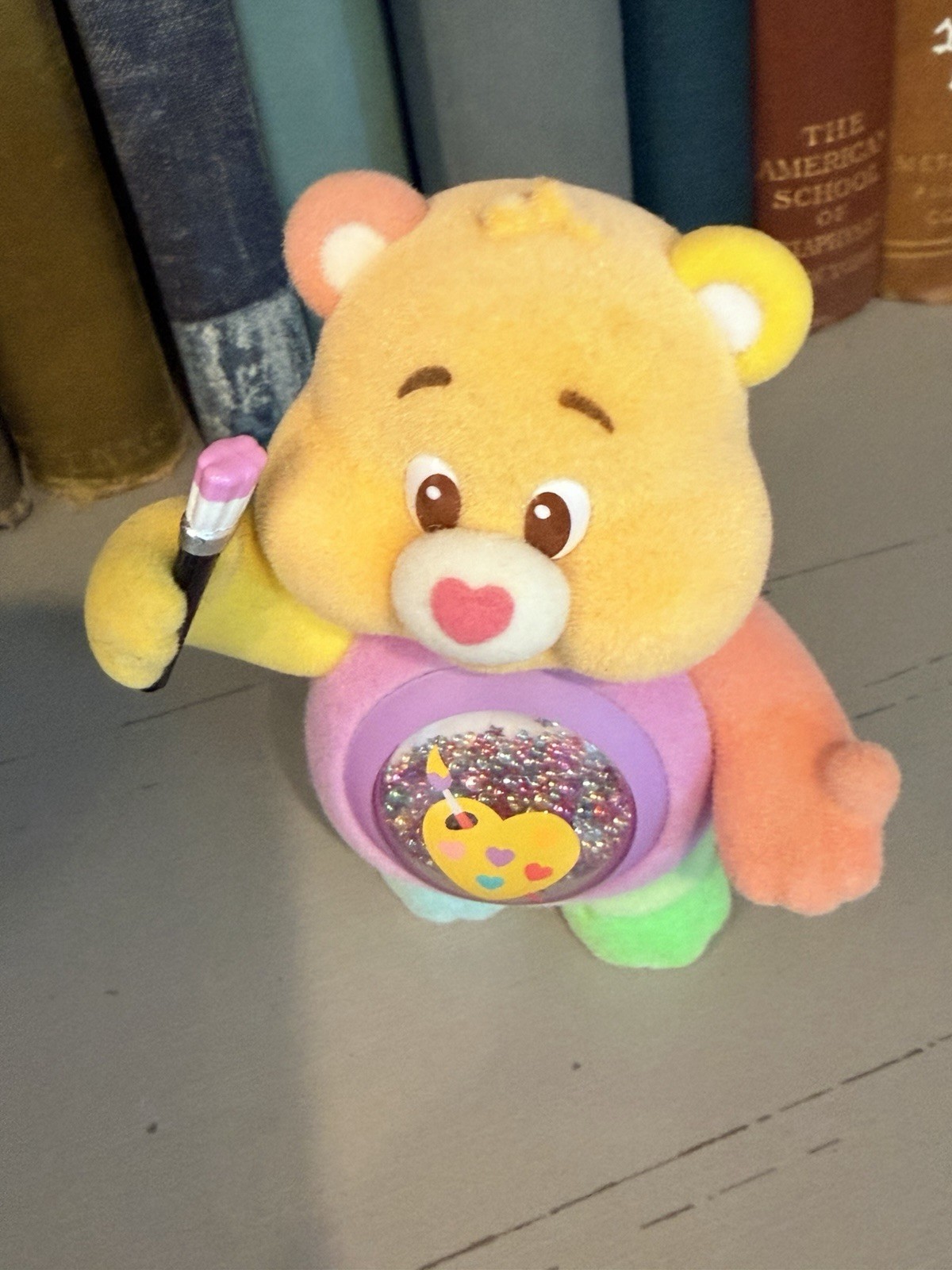 WORK OF HEART BEAR Care Bears Colorful Hugs Series PopMart SECRET 1:108 PLZ READ