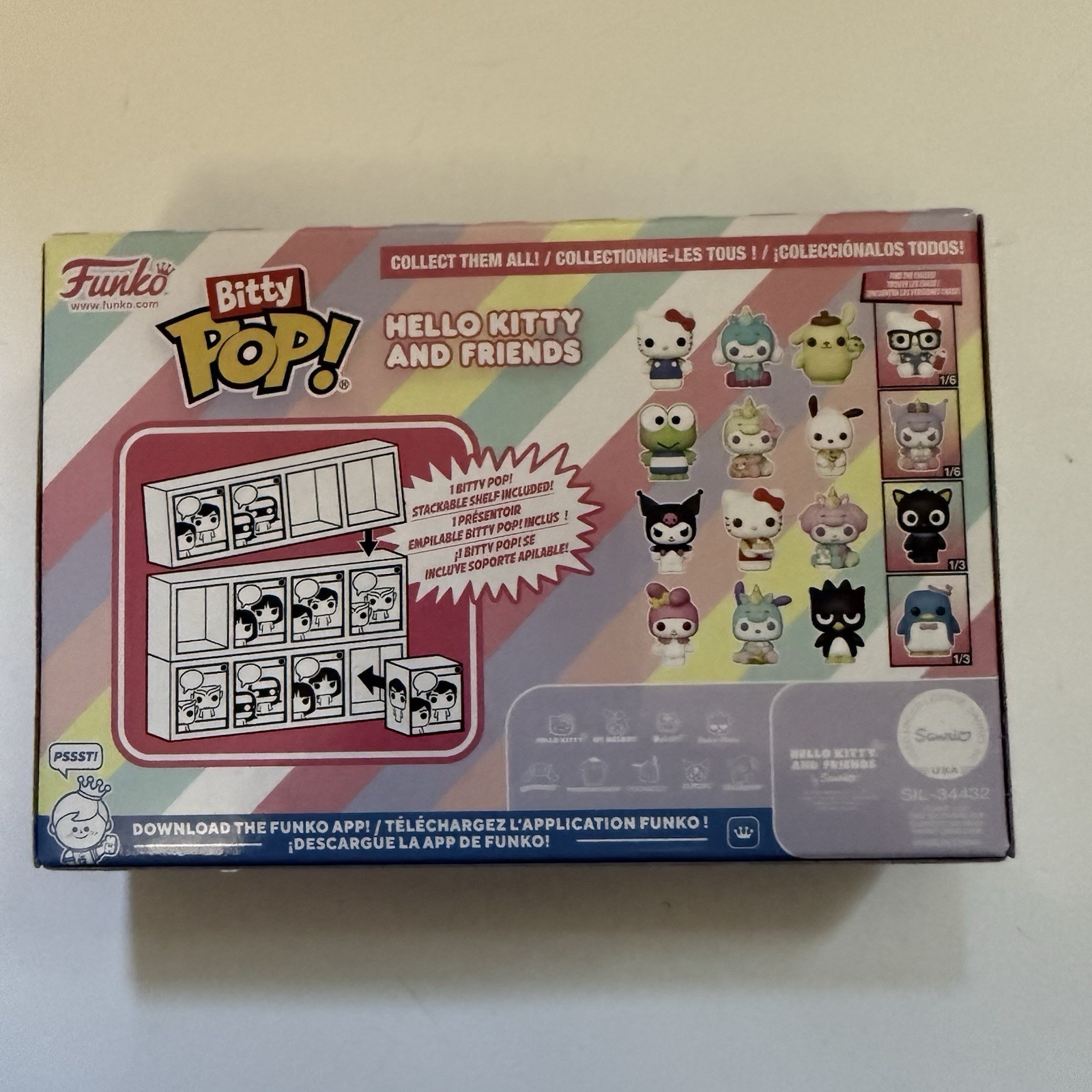 Sanrio Hello Kitty and Friends Kuromi Funko Bitty Pop! 4-Pack (Chococat)