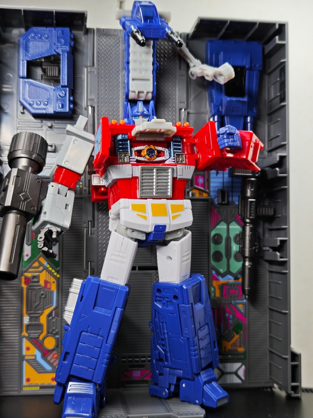 3D DIY Upgrade Kit Trailer Beautification Weapon For Studio Series SS86 OP Prime