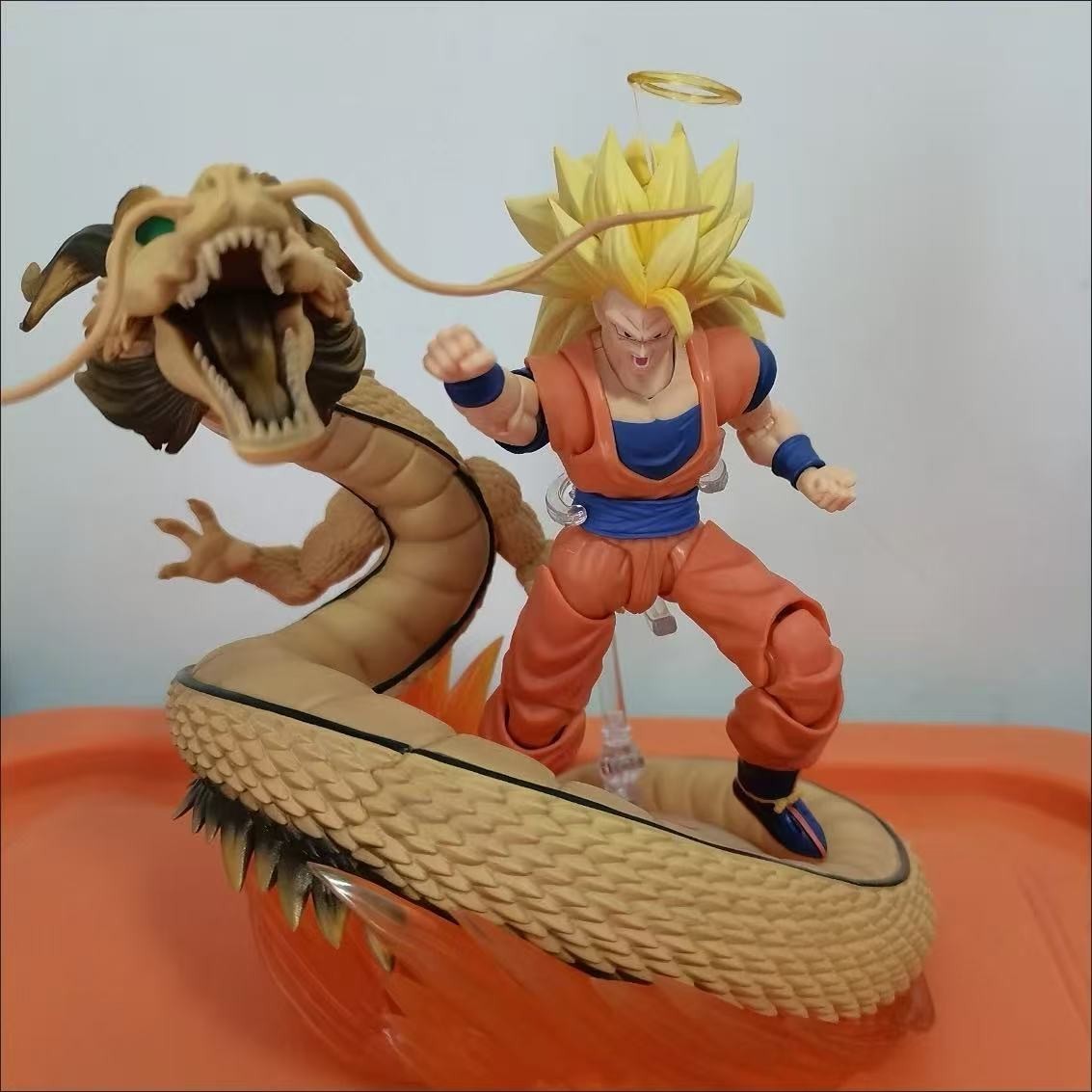 Dragon Blaster Super Saiyan Son Goku ssj3 Demoniacal Fit Action Figure In Stock