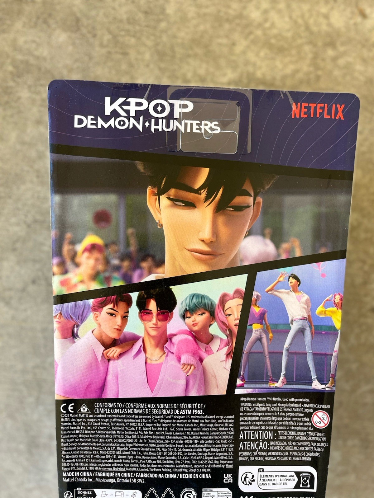 LICENSED ORIGINAL KPop Demon Hunters Huntrix SAJA BOYS SODA POP Jinu Doll Mattel