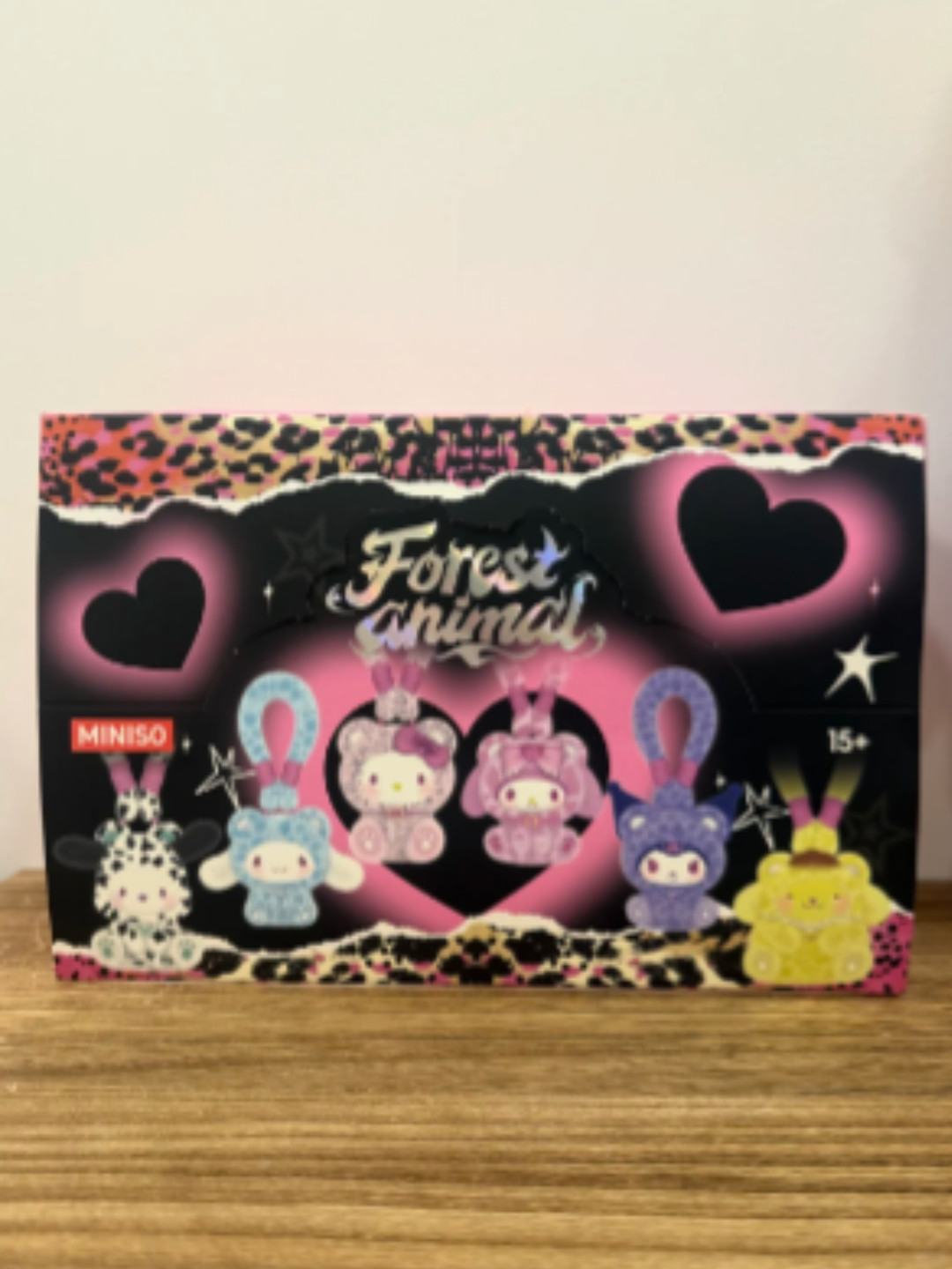 MINISO Sanrio Forest Animal Series Vinyl Plush Confirmed Blind Box Pendant Toy！！
