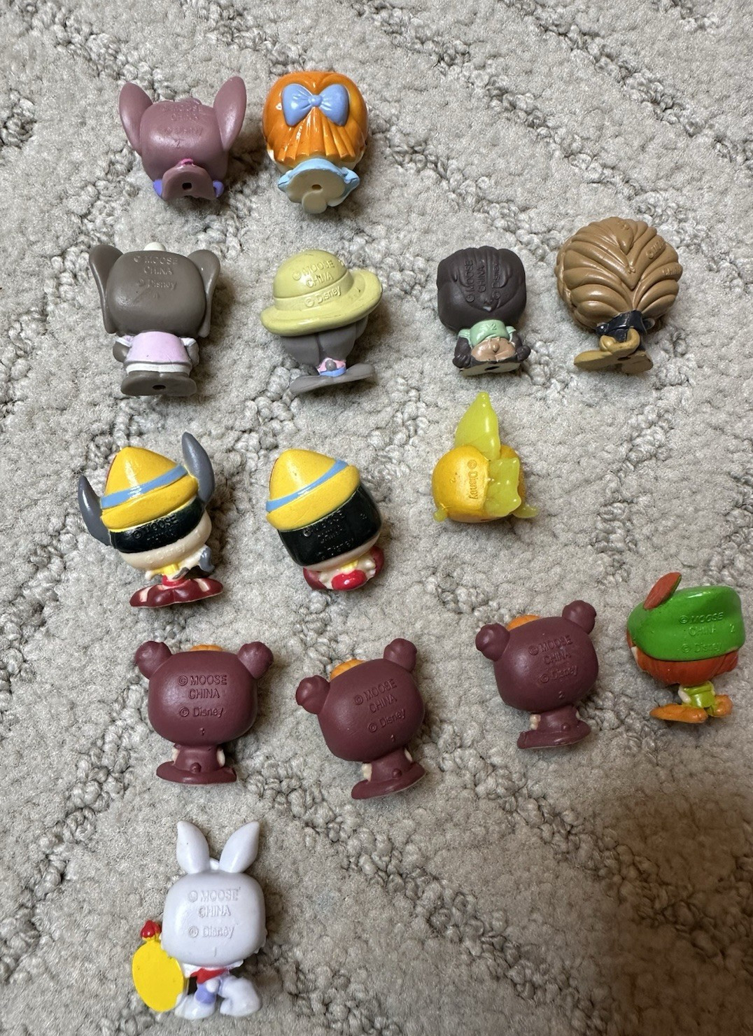 Disney Doorables lot of 35 Mixed Figures Moana Frozen Stitch Belle Pinnochio