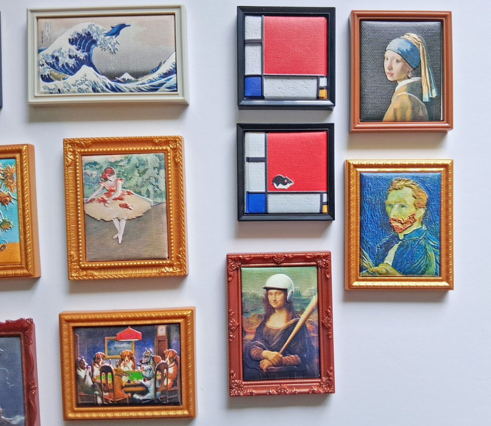 Zuru Mini Masterpieces Comedian Banana with Duct Tape & Other Rare Paintings Lot