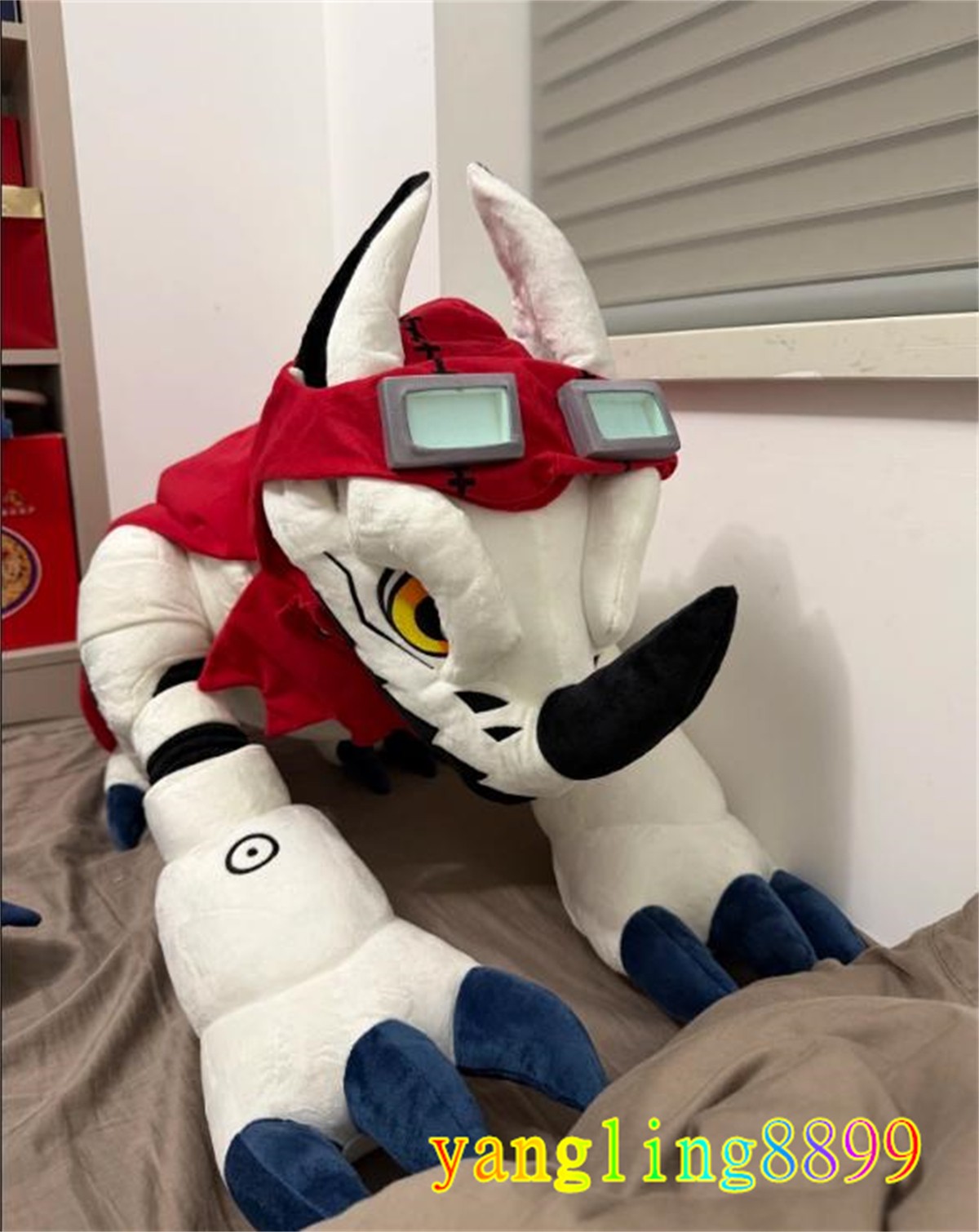 Refined 60cm Stuffed Toy Huckmon Plush Doll Anime Collect Pillow Fans Xmas Gift