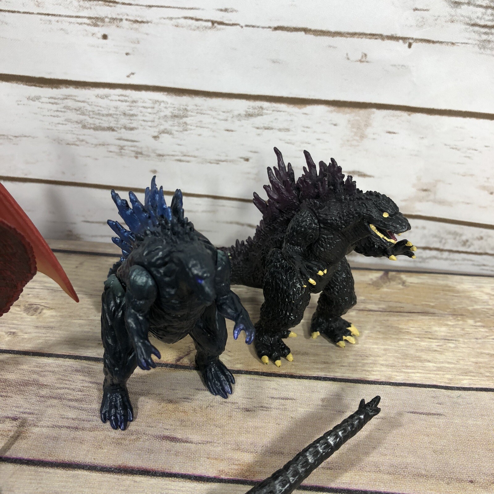 Godzilla Action Figures LOT OF 15 TV Movie Monsters Rodan, Many Godzillas