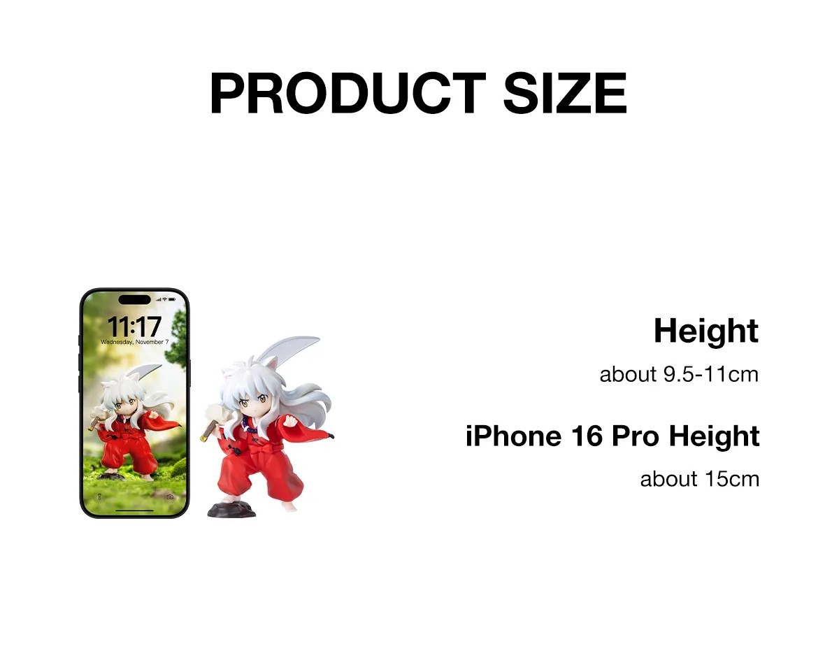 POP MART Inuyasha The Journey of Sengoku Series Confirmed Figure NEW in Open Box