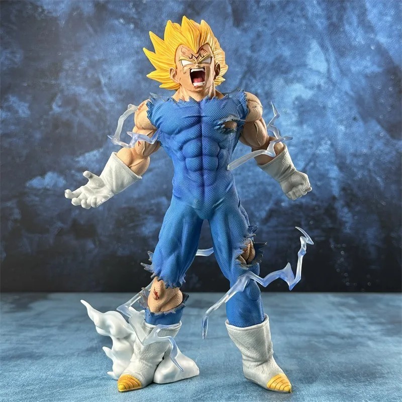 28cm Dragon Ball Z Vegeta Self-Destruct Figure Action Figures PVC Statue Collect