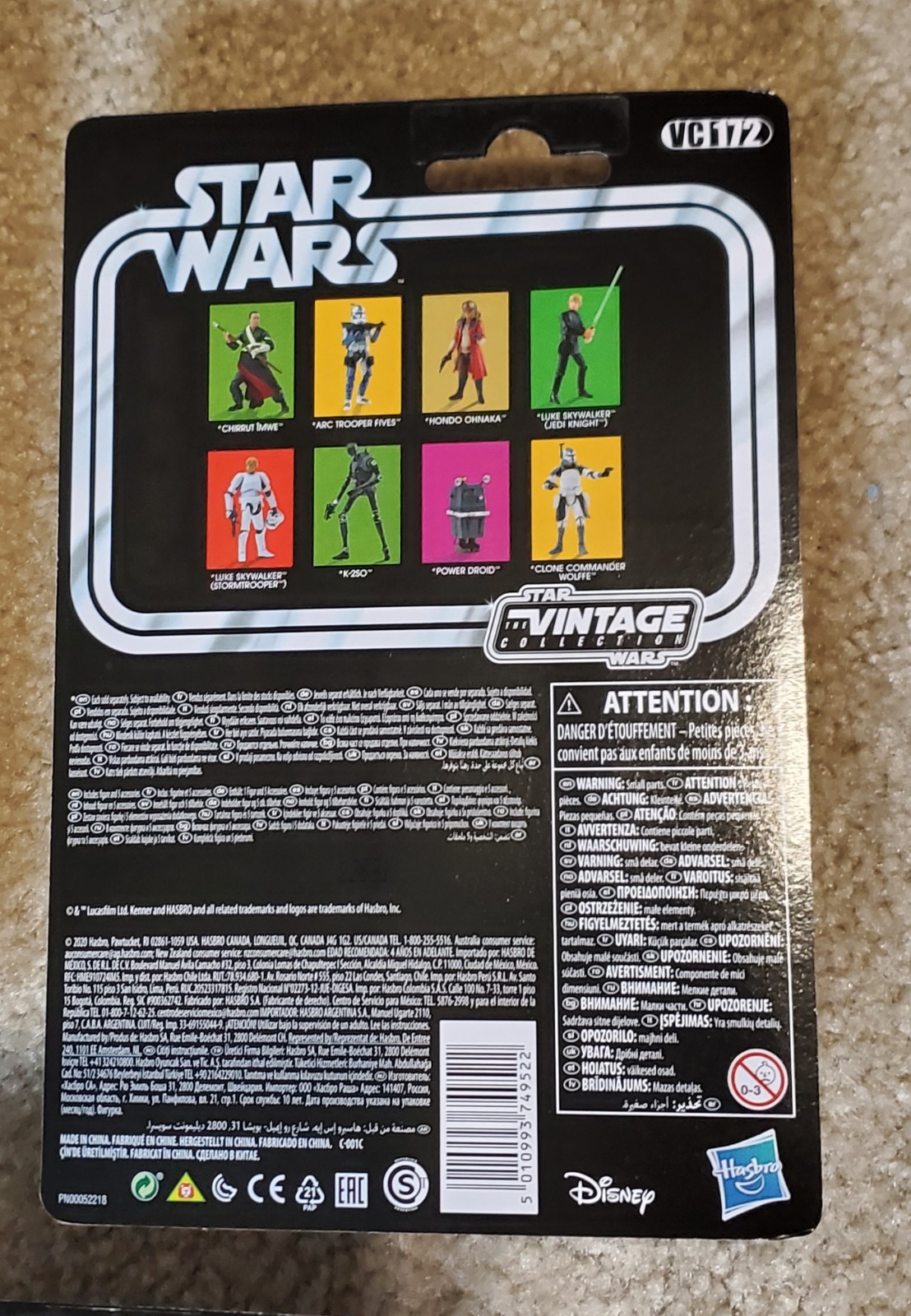 Star Wars LOT The Vintage TVC ARC Clone Trooper VC176 VC172 VC250 VC182 VC240