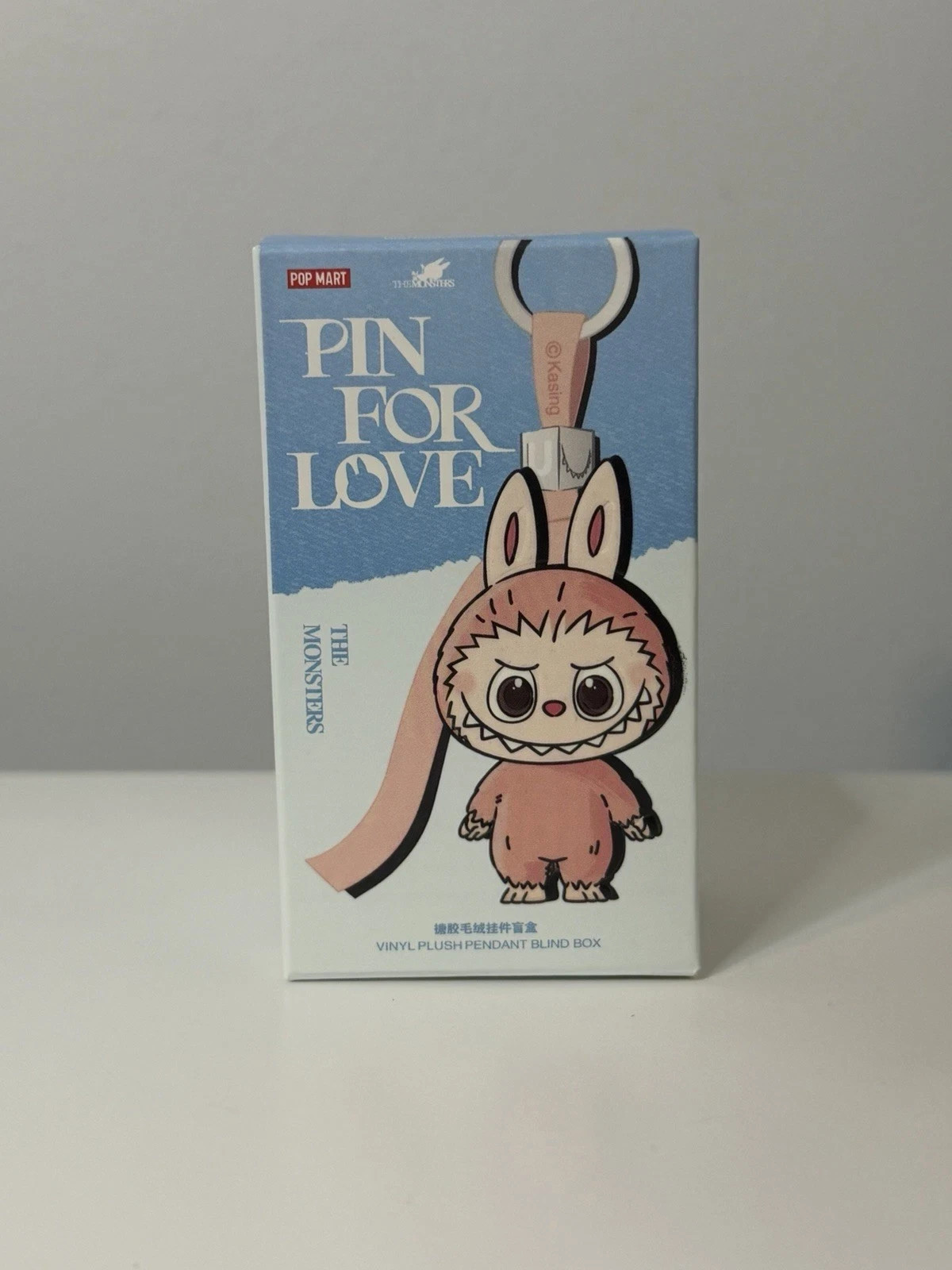 [USA]Authentic POPMART THE MONSTERS LABUBU PIN FOR LOVE SERIES Blind Box A-M/N-Z