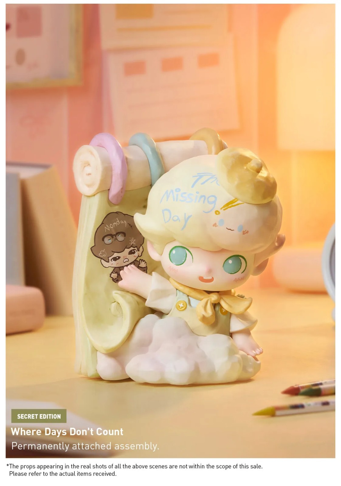 POP MART x Dimoo The Missing Day Series Confirmed Figure Sealed Bag in Open Box