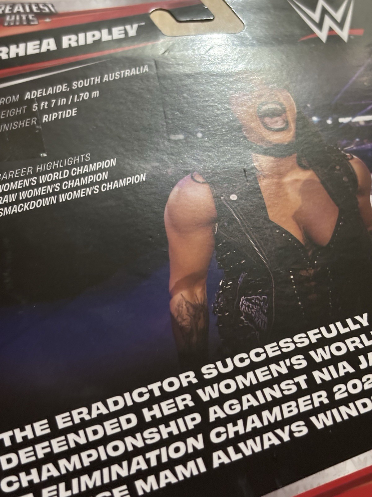 RHEA RIPLEY ~ WWE Mattel Elite Greatest Hits 11 Wrestling Figure NEW SEALED!