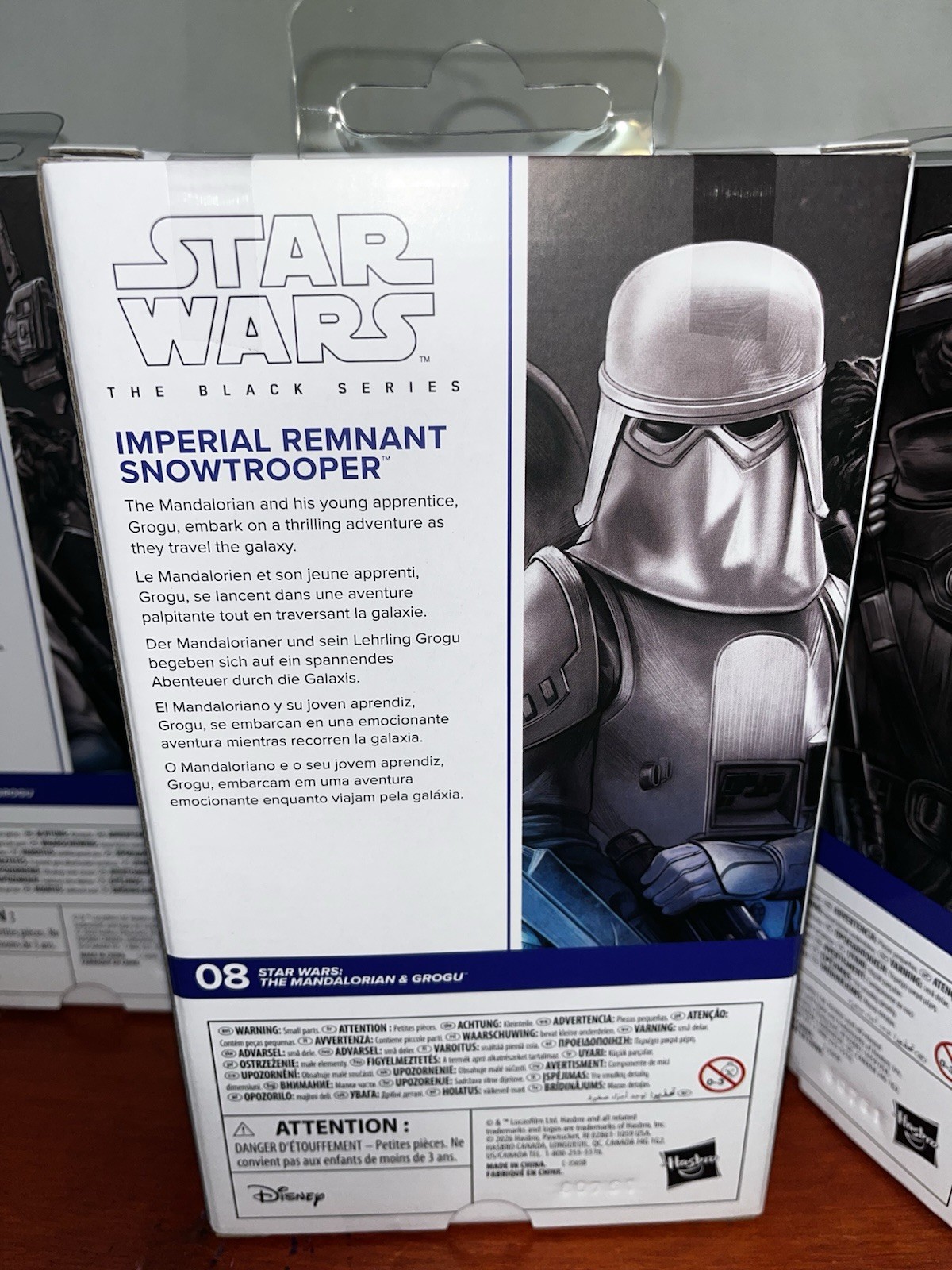 Star Wars Black Mandalorian&Grogu First Edition WAVE 2 All 4: EMBO SNOW DROID IG
