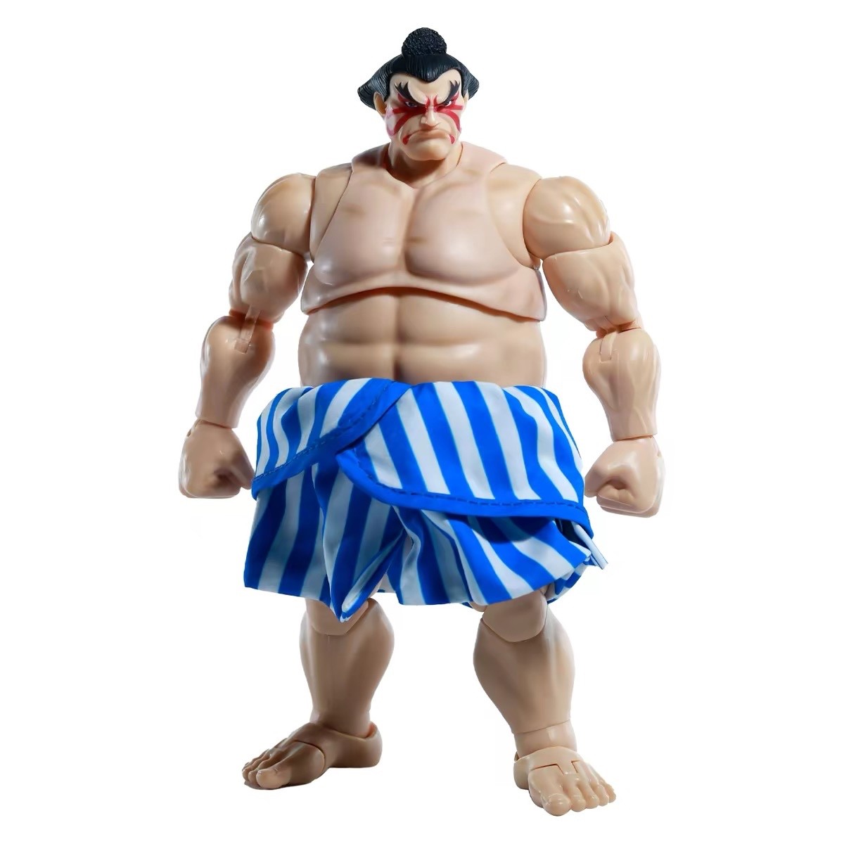 SP-JD-HON: 1/12 Custom Fabric Wrap for Jada SF2 E. Honda Action Figure