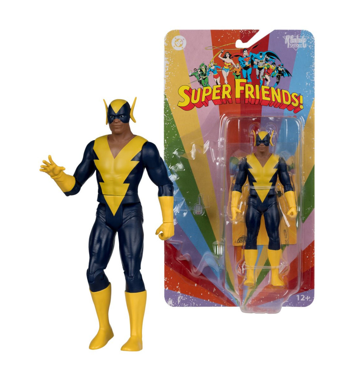 DC Retro Wave 16 Super Friends Black Vulcan 6-Inch Scale Action Figure