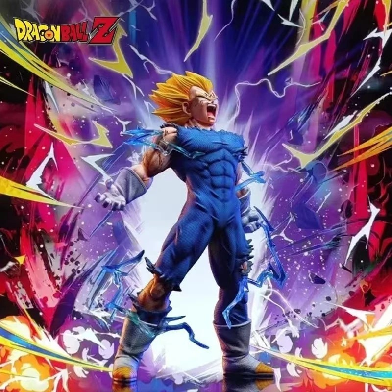 28cm Dragon Ball Z Vegeta Self-Destruct Figure Action Figures PVC Statue Collect