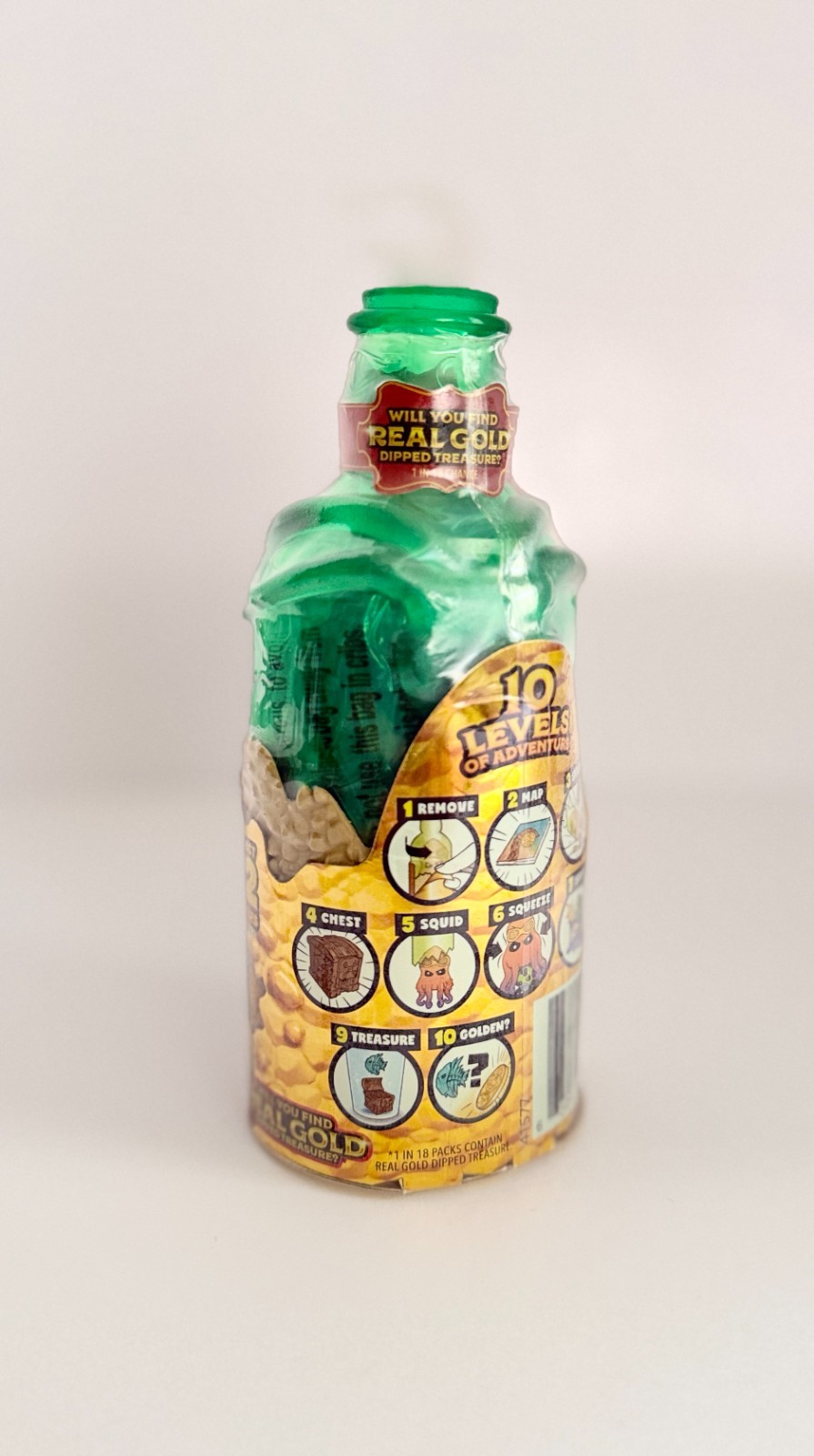 Treasure X Sunken Gold Bottle Smash NEW Sealed Action Figure w/ Treasure Inside