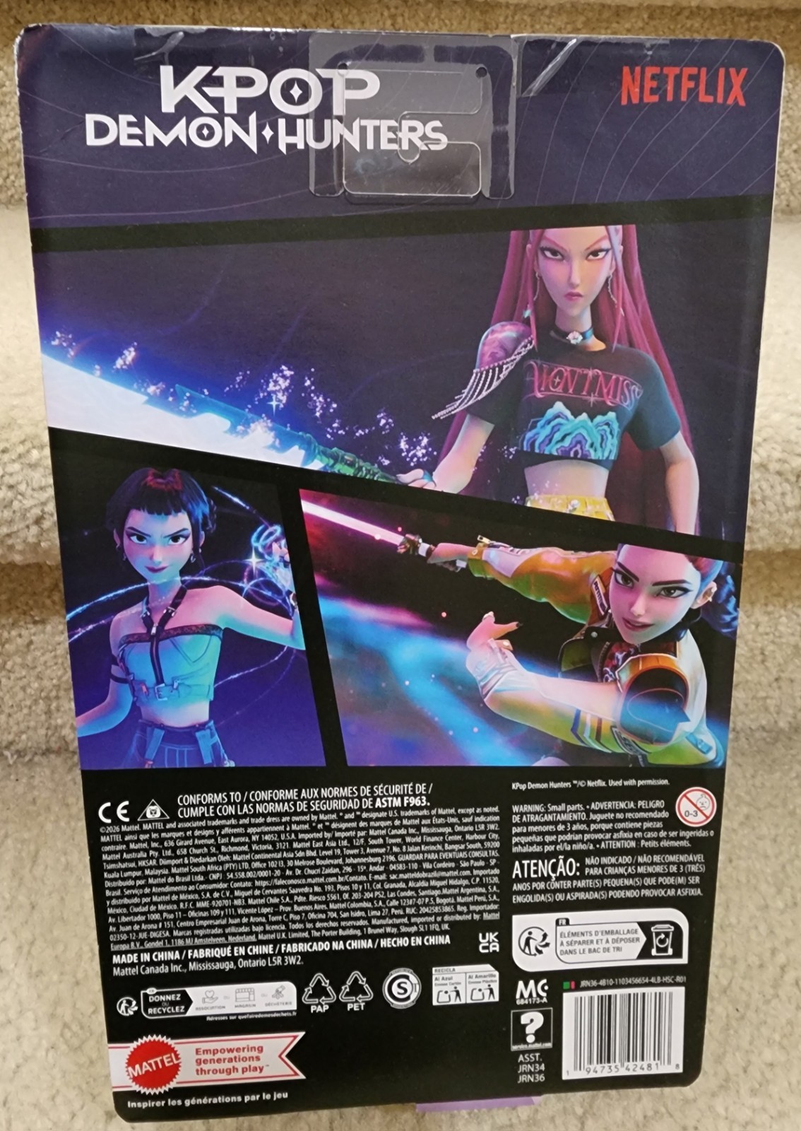 LICENSED ORIGINAL KPop Demon Hunters Huntr/x MIRA Doll IN-HAND NEW Netflix